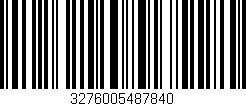 Código de barras (EAN, GTIN, SKU, ISBN): '3276005487840'