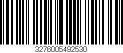 Código de barras (EAN, GTIN, SKU, ISBN): '3276005492530'