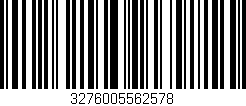 Código de barras (EAN, GTIN, SKU, ISBN): '3276005562578'