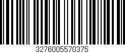 Código de barras (EAN, GTIN, SKU, ISBN): '3276005570375'