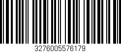 Código de barras (EAN, GTIN, SKU, ISBN): '3276005576179'