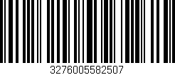 Código de barras (EAN, GTIN, SKU, ISBN): '3276005582507'