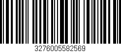 Código de barras (EAN, GTIN, SKU, ISBN): '3276005582569'