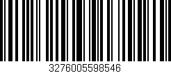 Código de barras (EAN, GTIN, SKU, ISBN): '3276005598546'