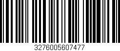 Código de barras (EAN, GTIN, SKU, ISBN): '3276005607477'