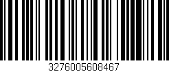 Código de barras (EAN, GTIN, SKU, ISBN): '3276005608467'