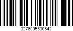 Código de barras (EAN, GTIN, SKU, ISBN): '3276005608542'