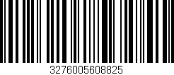 Código de barras (EAN, GTIN, SKU, ISBN): '3276005608825'