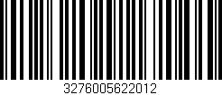 Código de barras (EAN, GTIN, SKU, ISBN): '3276005622012'
