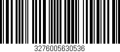 Código de barras (EAN, GTIN, SKU, ISBN): '3276005630536'