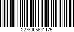 Código de barras (EAN, GTIN, SKU, ISBN): '3276005631175'
