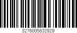 Código de barras (EAN, GTIN, SKU, ISBN): '3276005632929'