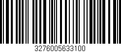 Código de barras (EAN, GTIN, SKU, ISBN): '3276005633100'