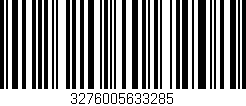 Código de barras (EAN, GTIN, SKU, ISBN): '3276005633285'