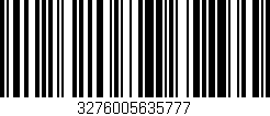 Código de barras (EAN, GTIN, SKU, ISBN): '3276005635777'