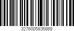 Código de barras (EAN, GTIN, SKU, ISBN): '3276005635869'