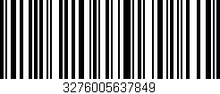 Código de barras (EAN, GTIN, SKU, ISBN): '3276005637849'