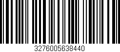 Código de barras (EAN, GTIN, SKU, ISBN): '3276005638440'