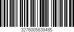 Código de barras (EAN, GTIN, SKU, ISBN): '3276005639485'