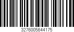 Código de barras (EAN, GTIN, SKU, ISBN): '3276005644175'