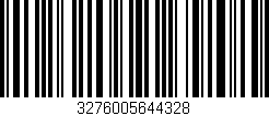 Código de barras (EAN, GTIN, SKU, ISBN): '3276005644328'