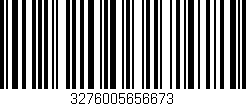 Código de barras (EAN, GTIN, SKU, ISBN): '3276005656673'