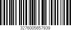 Código de barras (EAN, GTIN, SKU, ISBN): '3276005657939'