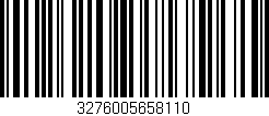 Código de barras (EAN, GTIN, SKU, ISBN): '3276005658110'