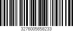 Código de barras (EAN, GTIN, SKU, ISBN): '3276005658233'