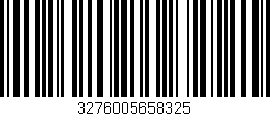 Código de barras (EAN, GTIN, SKU, ISBN): '3276005658325'
