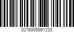 Código de barras (EAN, GTIN, SKU, ISBN): '3276005661233'
