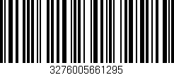 Código de barras (EAN, GTIN, SKU, ISBN): '3276005661295'