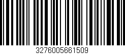 Código de barras (EAN, GTIN, SKU, ISBN): '3276005661509'
