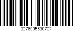 Código de barras (EAN, GTIN, SKU, ISBN): '3276005668737'