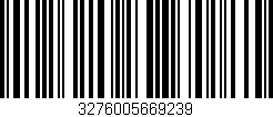 Código de barras (EAN, GTIN, SKU, ISBN): '3276005669239'