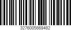 Código de barras (EAN, GTIN, SKU, ISBN): '3276005669482'