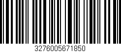 Código de barras (EAN, GTIN, SKU, ISBN): '3276005671850'