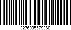 Código de barras (EAN, GTIN, SKU, ISBN): '3276005679368'