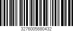 Código de barras (EAN, GTIN, SKU, ISBN): '3276005680432'