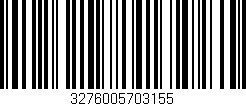 Código de barras (EAN, GTIN, SKU, ISBN): '3276005703155'