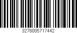 Código de barras (EAN, GTIN, SKU, ISBN): '3276005717442'