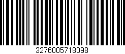 Código de barras (EAN, GTIN, SKU, ISBN): '3276005718098'