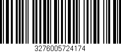 Código de barras (EAN, GTIN, SKU, ISBN): '3276005724174'