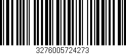 Código de barras (EAN, GTIN, SKU, ISBN): '3276005724273'