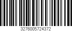 Código de barras (EAN, GTIN, SKU, ISBN): '3276005724372'
