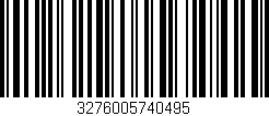 Código de barras (EAN, GTIN, SKU, ISBN): '3276005740495'