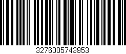 Código de barras (EAN, GTIN, SKU, ISBN): '3276005743953'