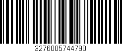 Código de barras (EAN, GTIN, SKU, ISBN): '3276005744790'