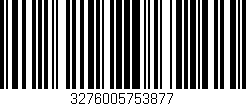 Código de barras (EAN, GTIN, SKU, ISBN): '3276005753877'