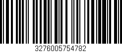 Código de barras (EAN, GTIN, SKU, ISBN): '3276005754782'